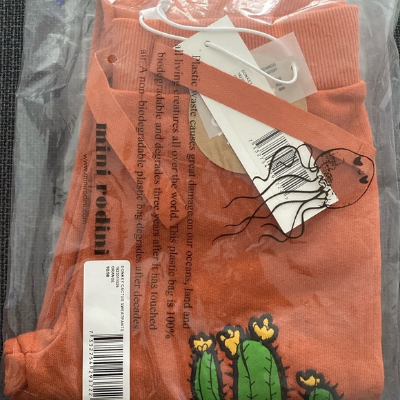 Mini Rodini Donkey Cactus Sweatpants NWT - Picture 4 of 5